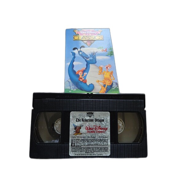 The Reluctant Dragon VHS (1991) – Walt Disney Mini Classics - Picture 3 of 3
